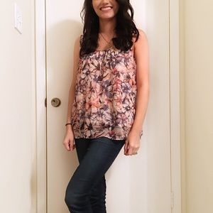 ✨LOFT Floral Tank/Blouse✨